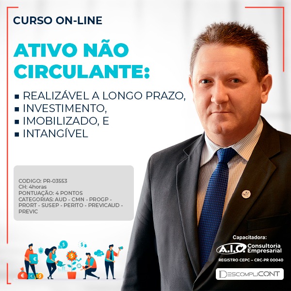 ATIVO NÃO CIRCULANTE: REALIZAVEL A LONGO PRAZO, INVESTIMENTO, IMOBILIZADO E INTANGÍVEL